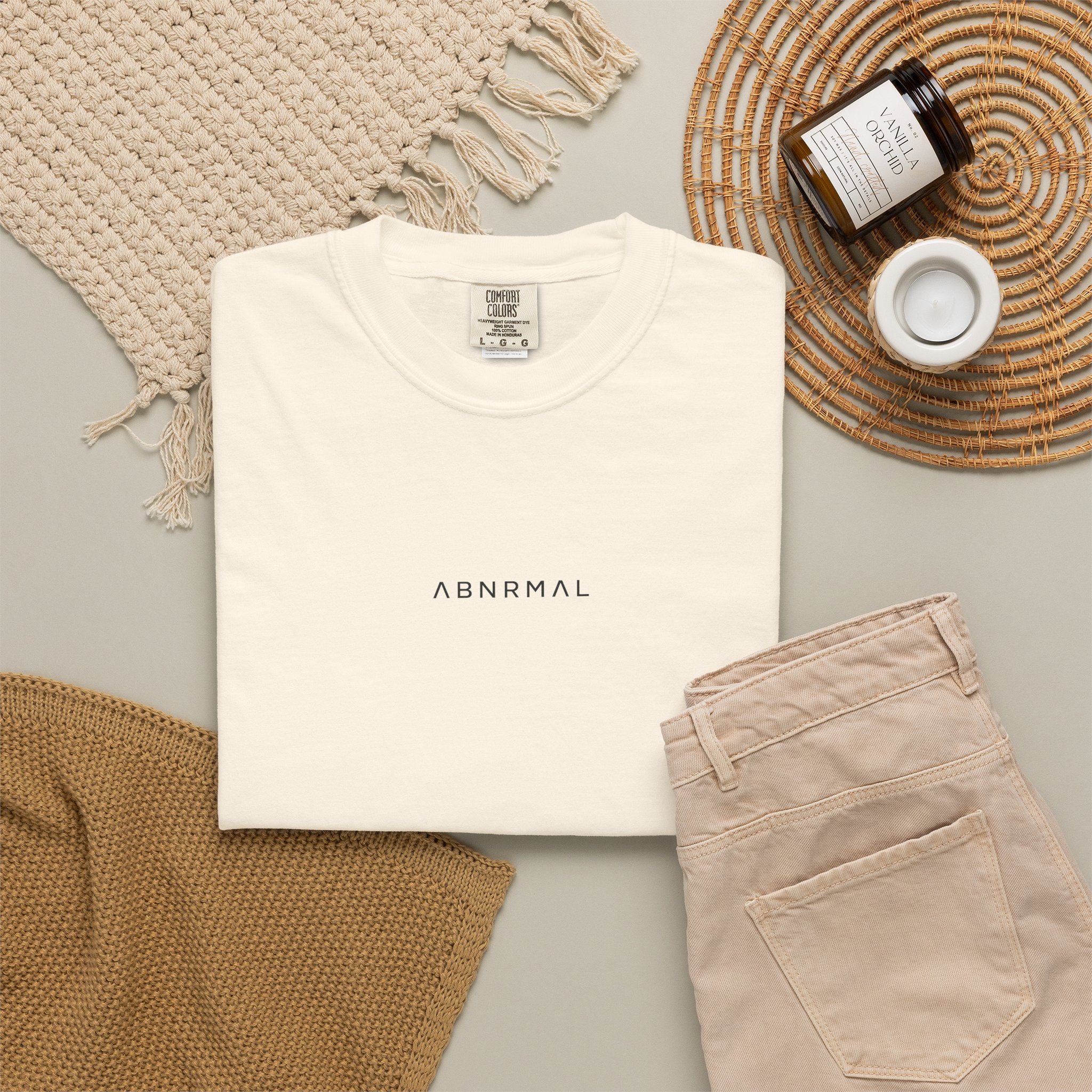 ABNRMAL Unisex Essential Oversized Tee